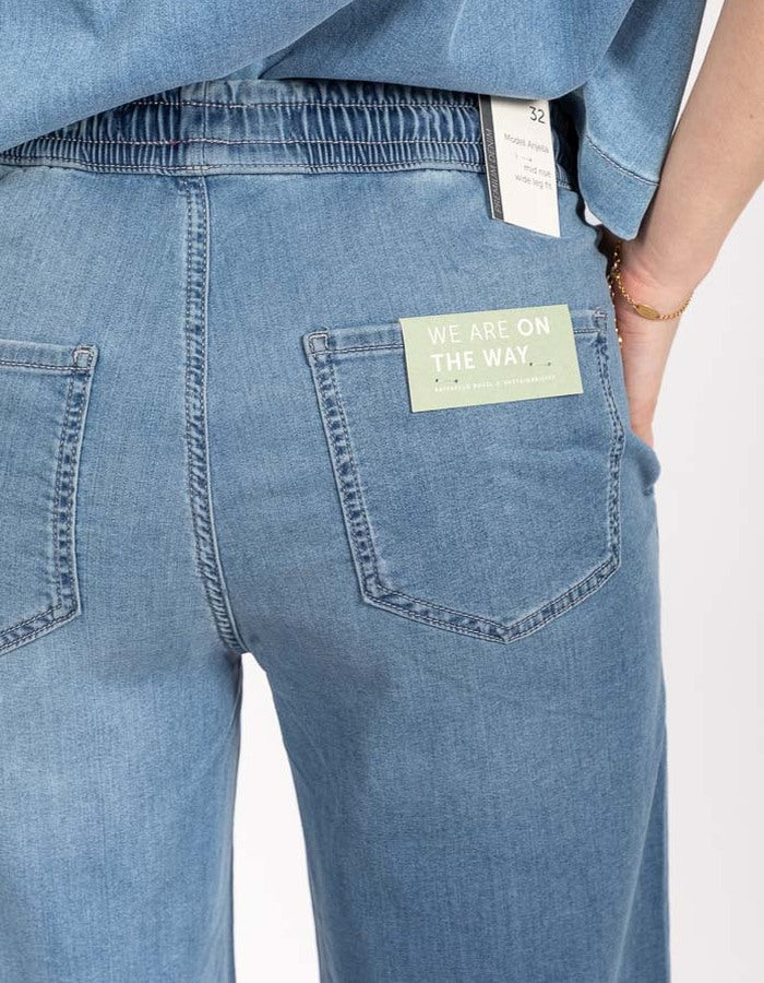 Raffaello Rossi - Anjella Regular Fit Jeans Mid Wash
