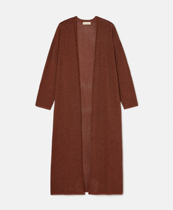 Momoni - Carina Cardigan - Brick Red