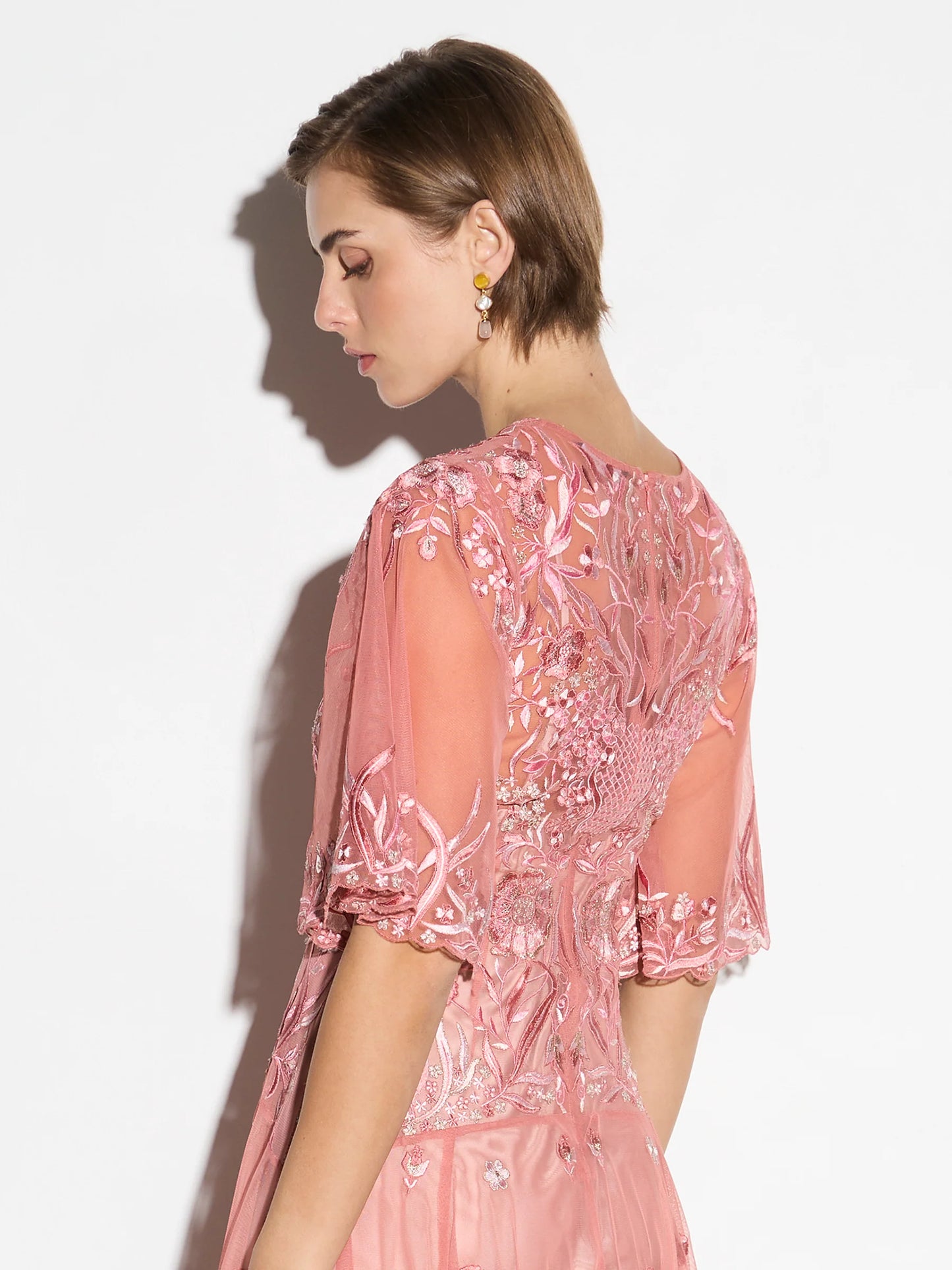 Moss & Spy - Amethyst Dress Blush