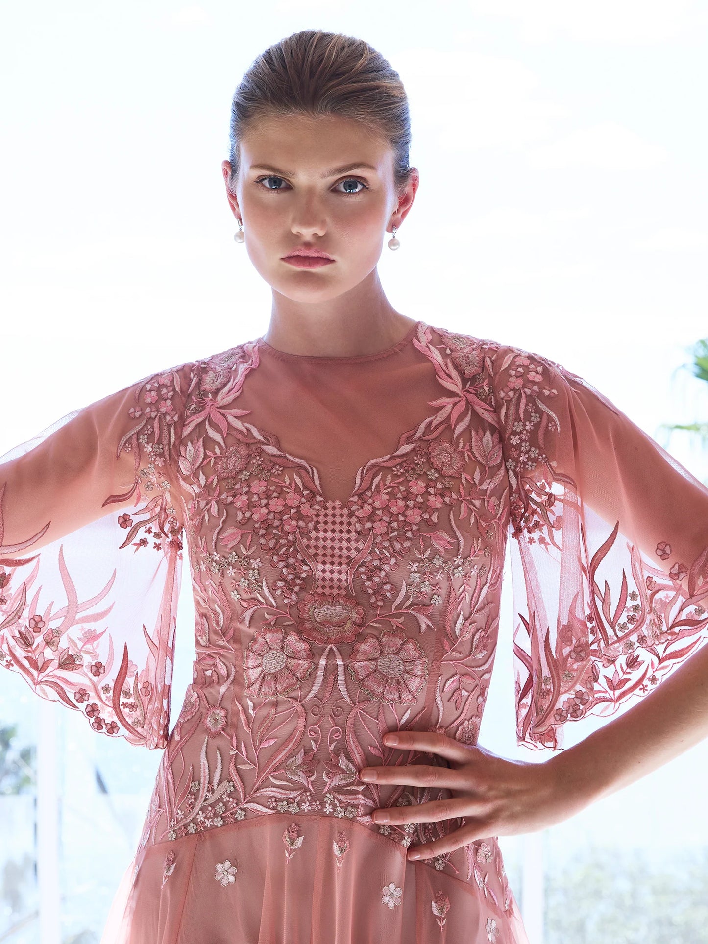 Moss & Spy - Amethyst Dress Blush