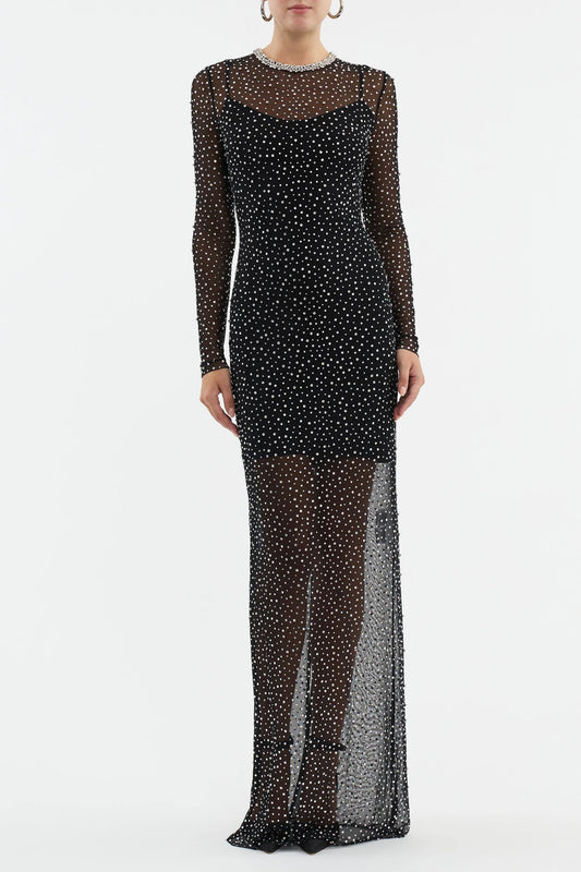 Rebecca Vallance - Cecile Gown Black