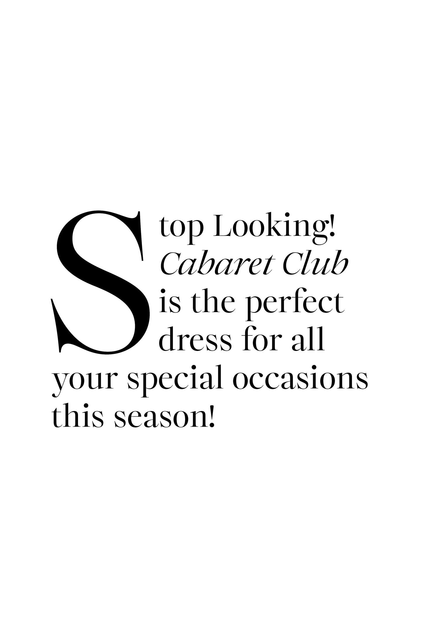 Trelise Cooper - CABARET CLUB Dress