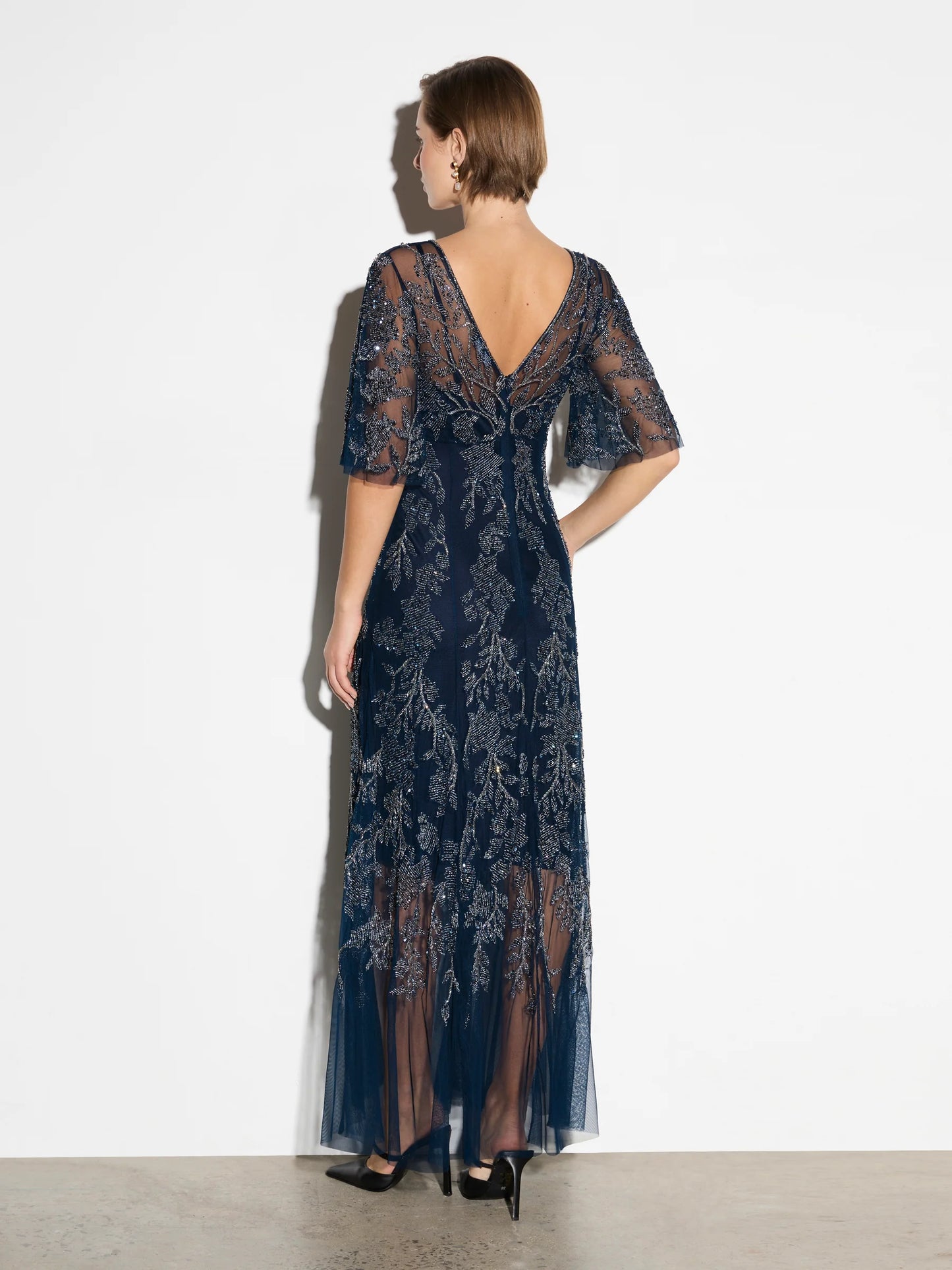 Moss & Spy - Desiree Gown Blue