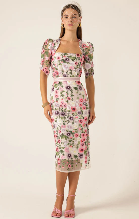 Sacha Drake - Alyssium Midi Dress Floral