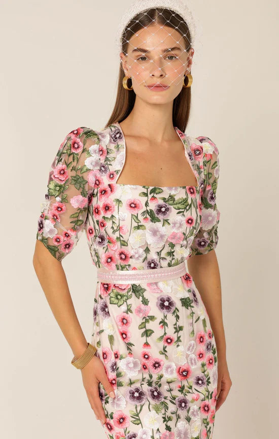Sacha Drake - Alyssium Midi Dress Floral