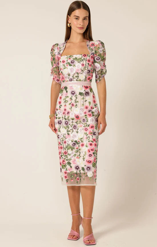 Sacha Drake - Alyssium Midi Dress Floral