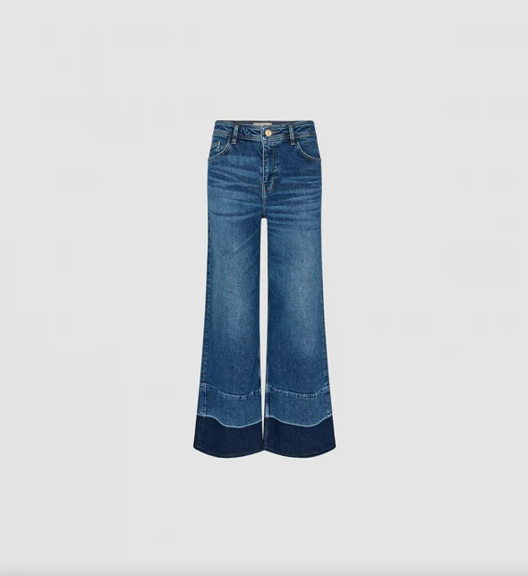 Mos Mosh - Dara Hem Jeans in Blue