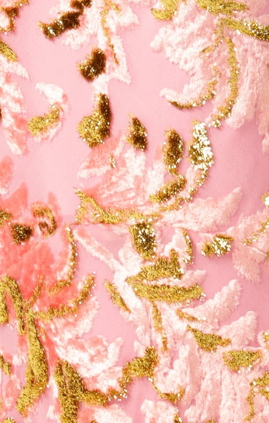 Sacha Drake - Heavenly Heights Maxi Dress Pink Gold