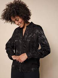 MOS MOSH - Saloni Alia Blouse, Black