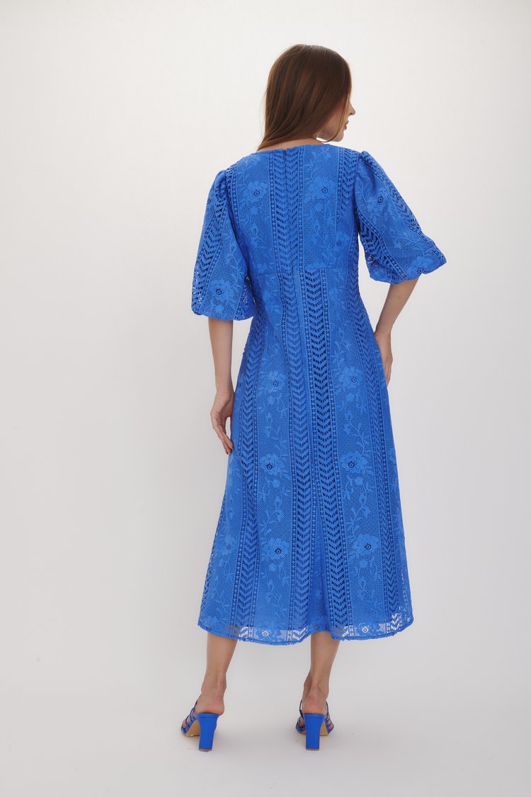 Kamare - Estelle Lace Dress Azure