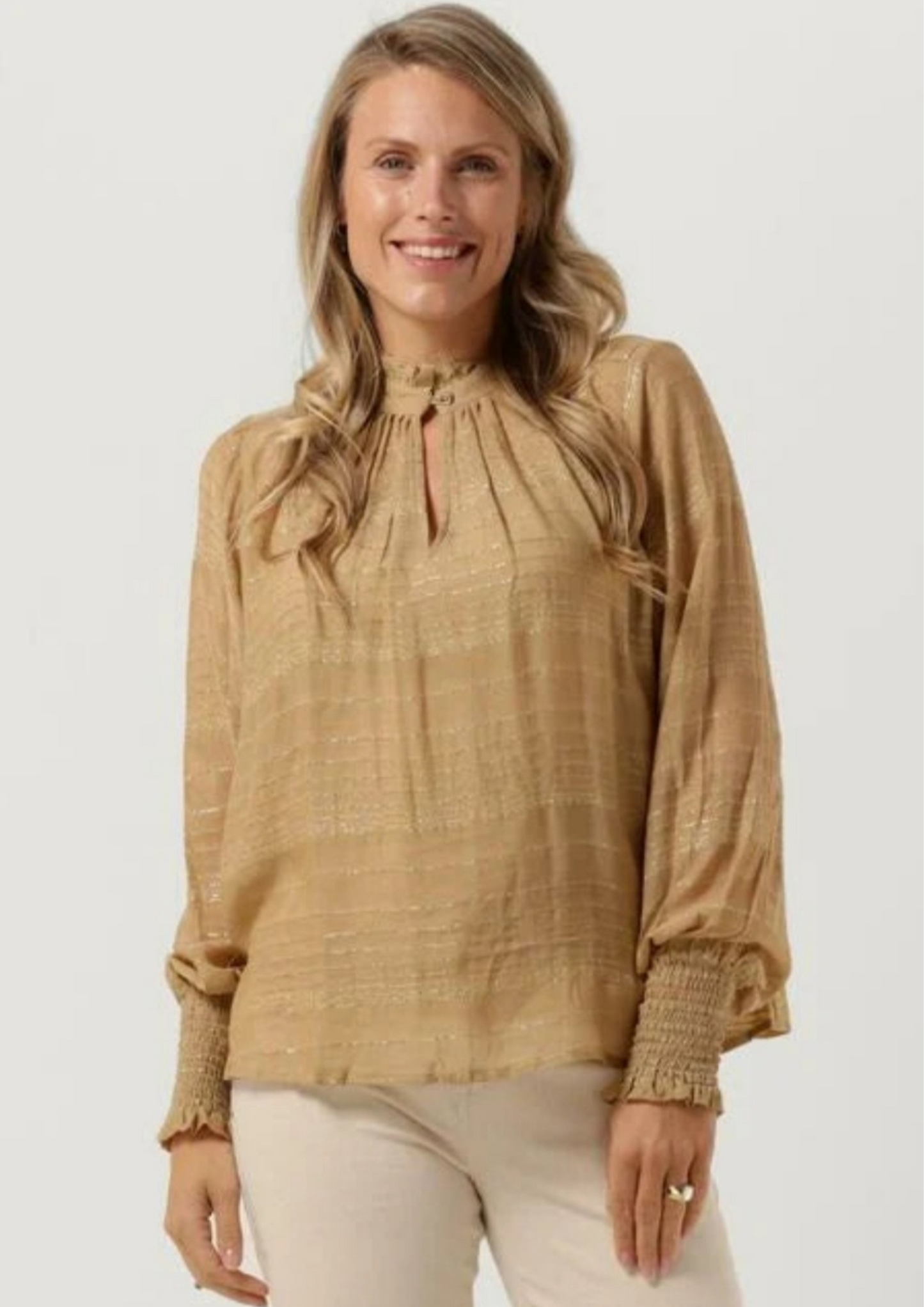 MOS MOSH - Macha Lurex LS Blouse