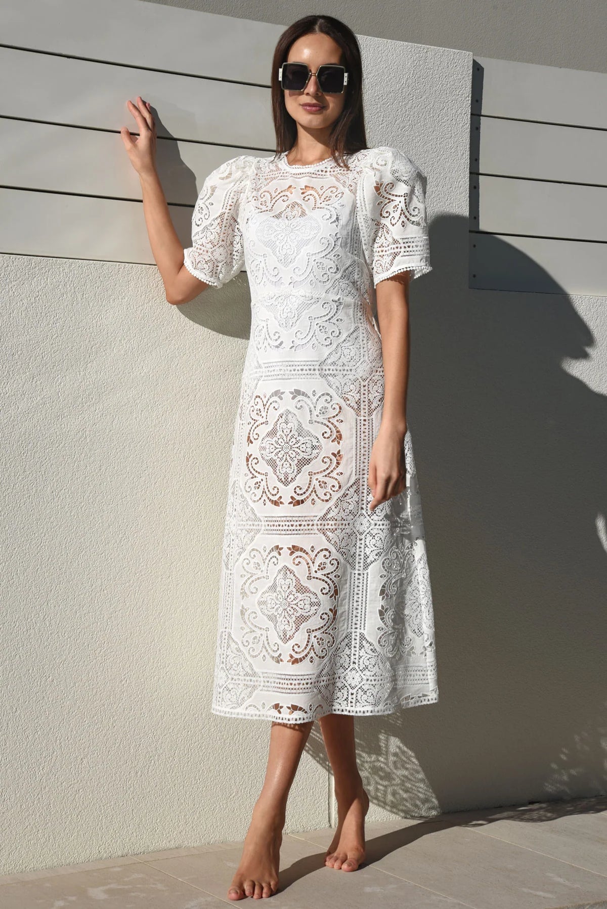 Trelise Cooper - Crazy in Lace Dress White