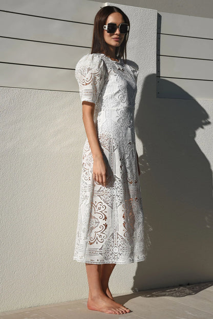 Trelise Cooper - Crazy in Lace Dress White