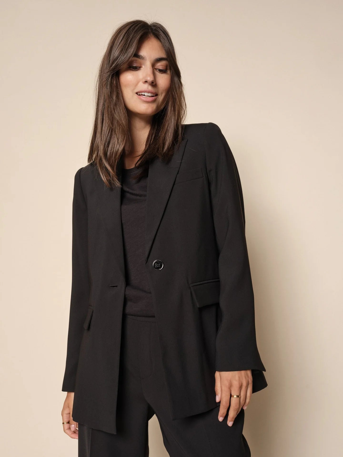 Mos Mosh - Bine Leia Blazer Black