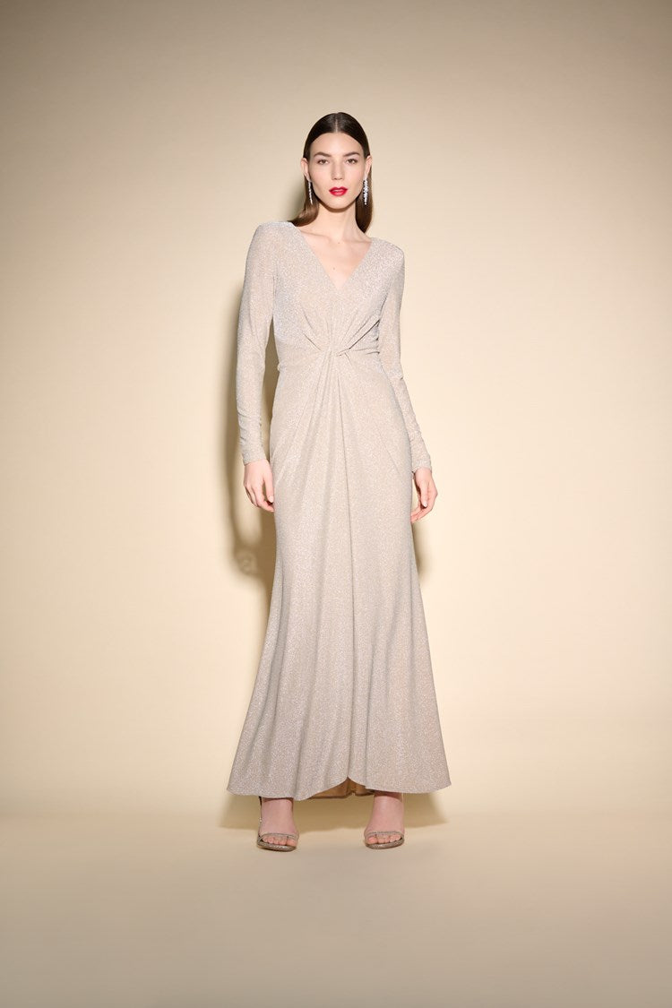 Joseph Ribkoff - Twist Detail Long Sleeve Maxi Dress 233712