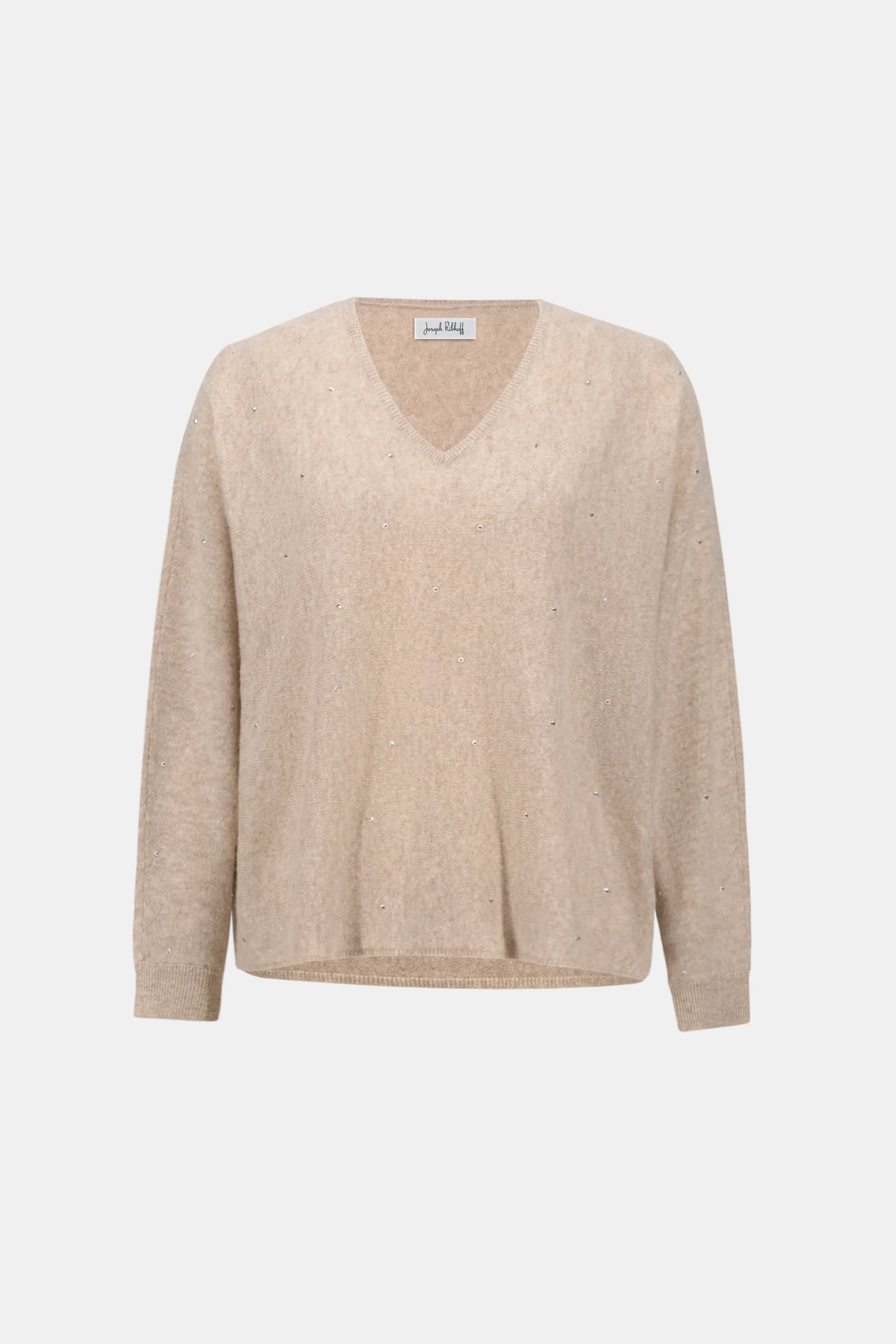 Joseph Ribkoff - Cashmere Boxy Sweater With Rhinestone Detail 263940