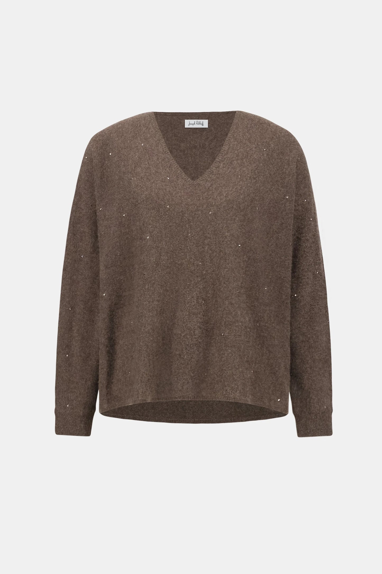 Joseph Ribkoff - Cashmere Boxy Sweater With Rhinestone Detail 263940
