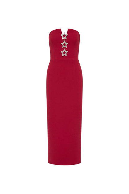 Rebecca Vallance - Akari Strapless Midi Dress