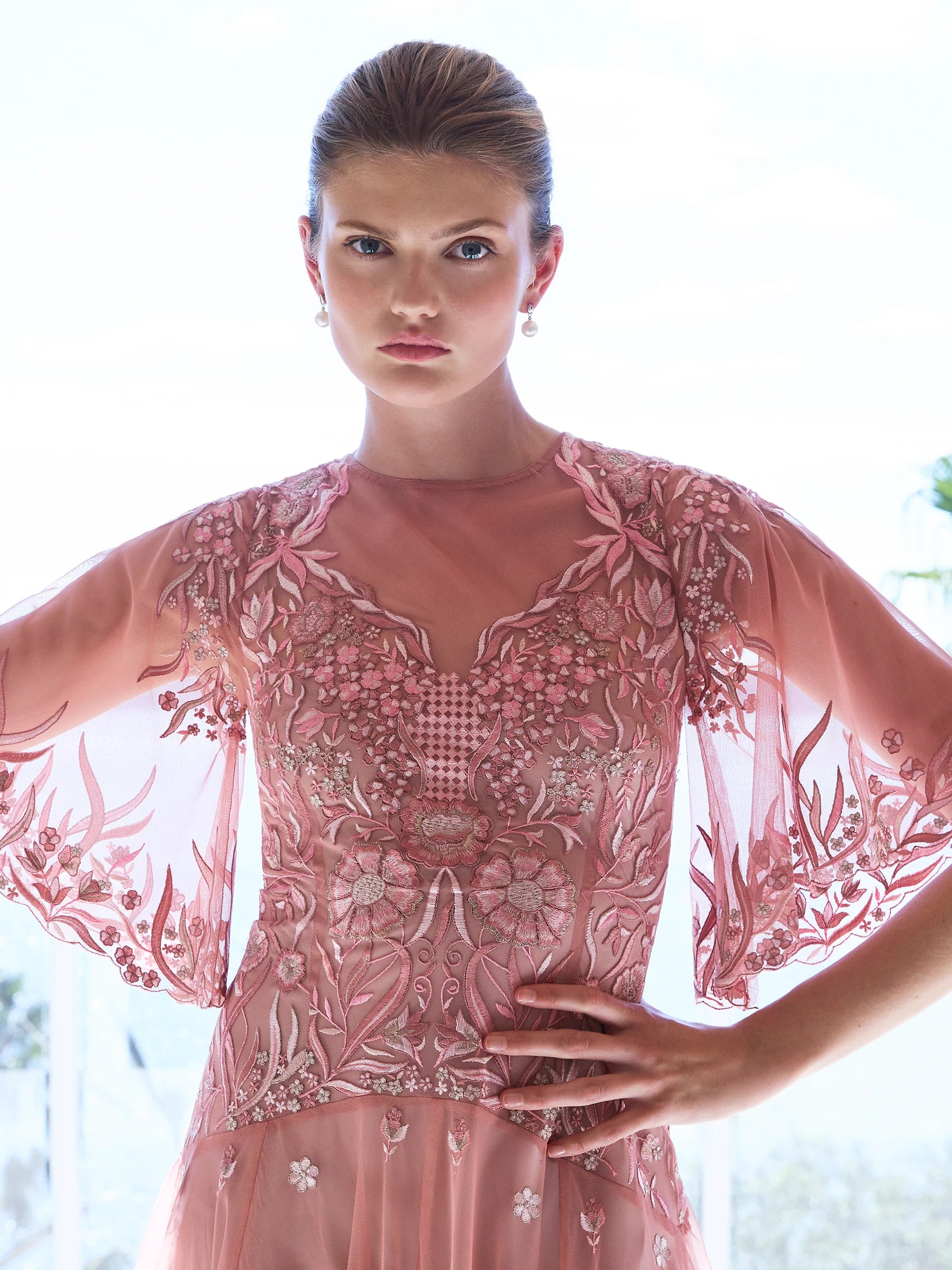 Moss & Spy - Amethyst Dress Blush