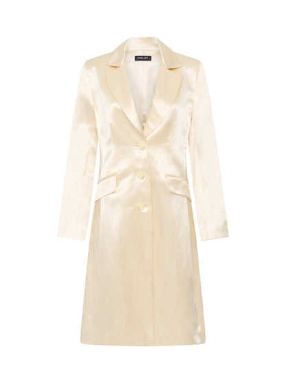 Moss & Spy - Bianca Long Jacket - Buttermilk