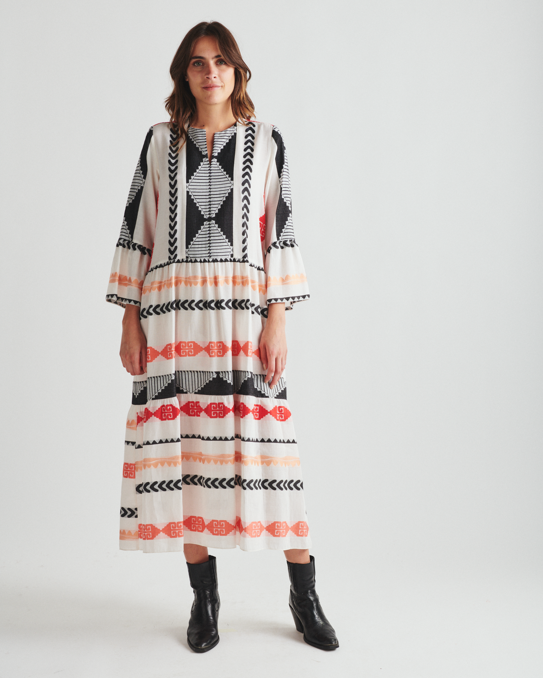 Valerie Khalfon - Chana Maxi Dress Multi