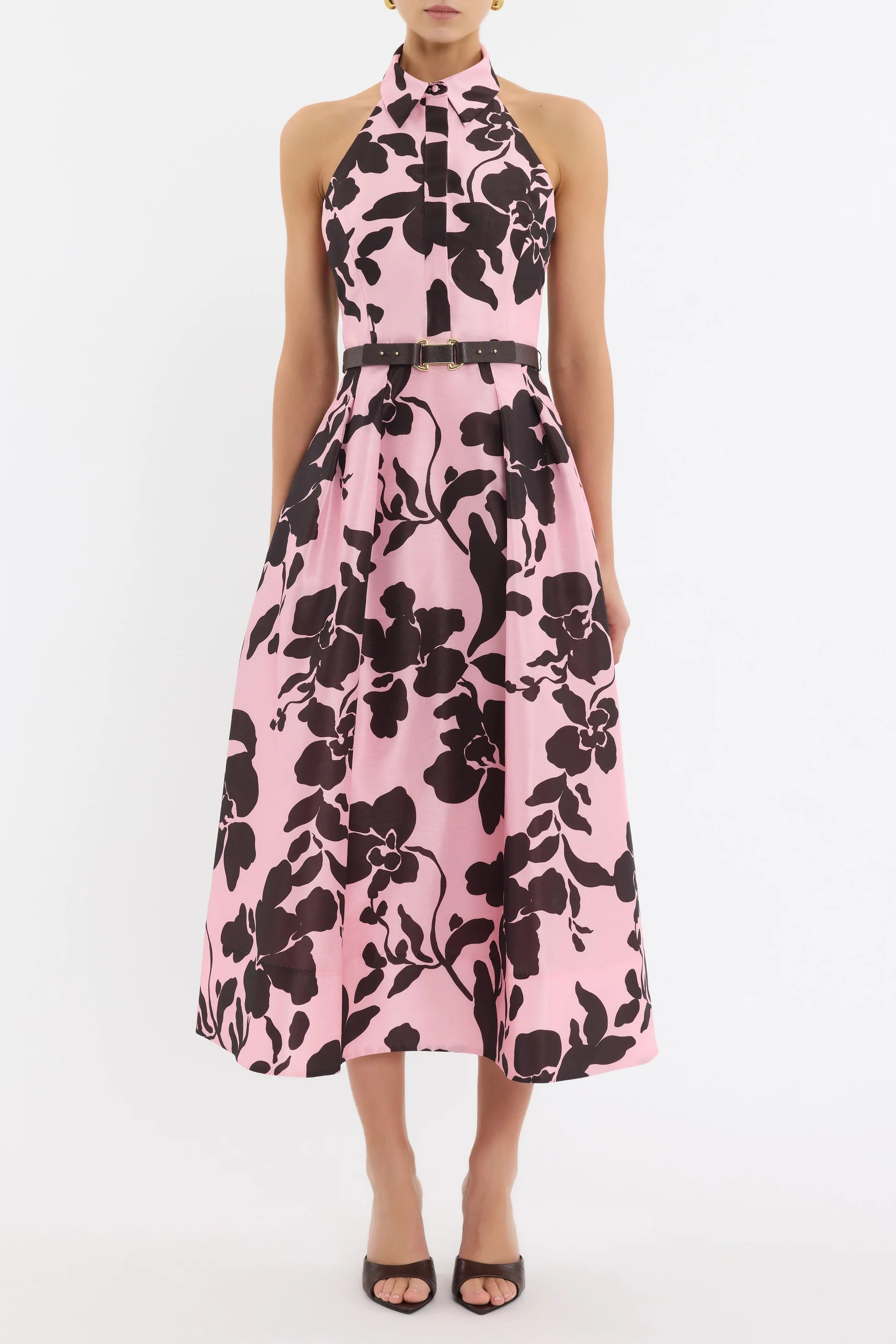 Rebecca Vallance - Connie Halter Midi Dress