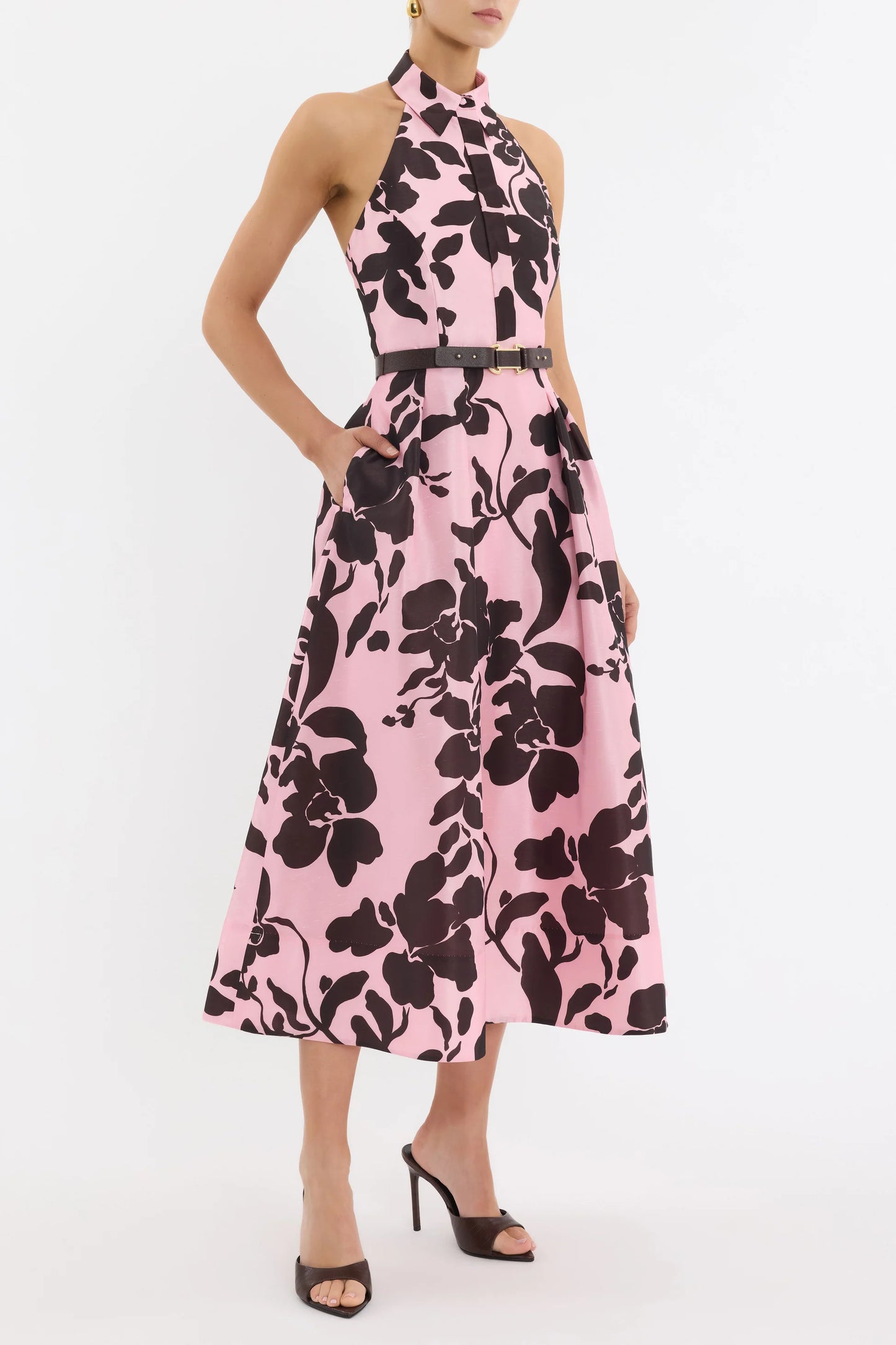 Rebecca Vallance - Connie Halter Midi Dress