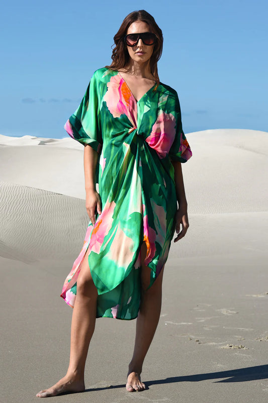 Cooper - Do The TWIST Dress Green Floral