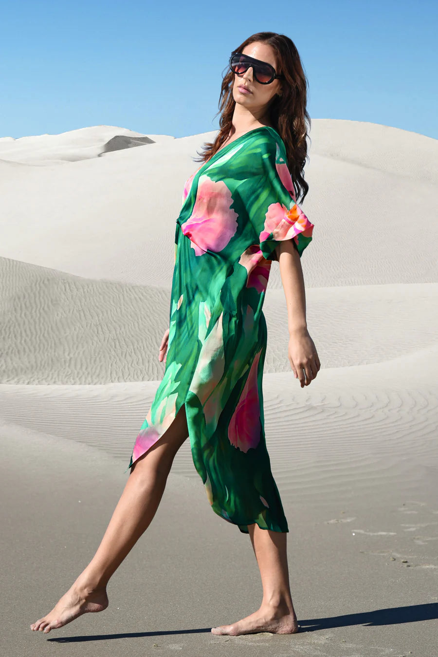 Cooper - Do The TWIST Dress Green Floral