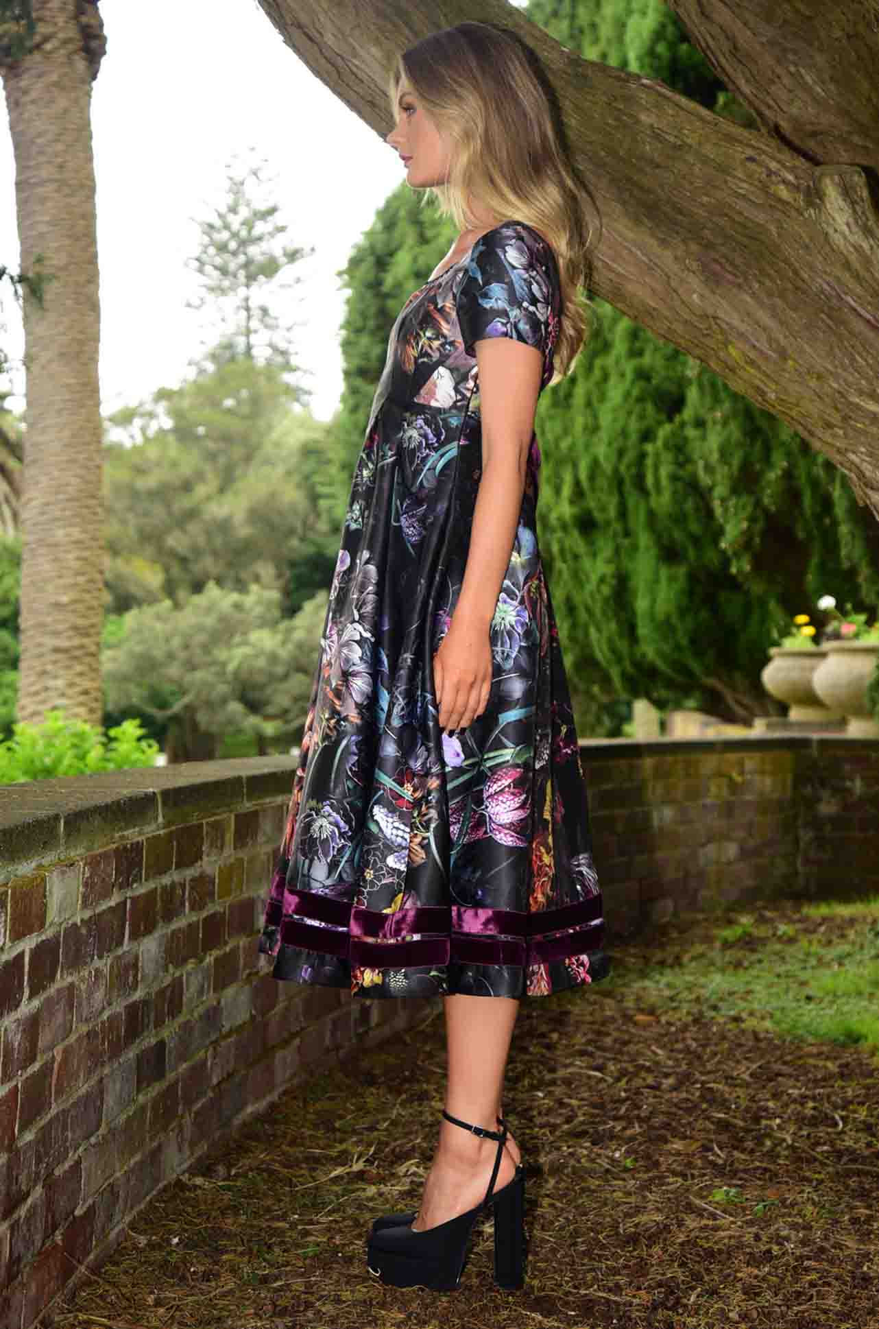 Trelise Cooper - Dark Romance Botanica In Bloom Dress