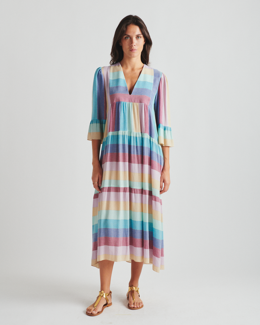 Valerie Khalfon - Ero Blue Dress – Aspirations Brighton