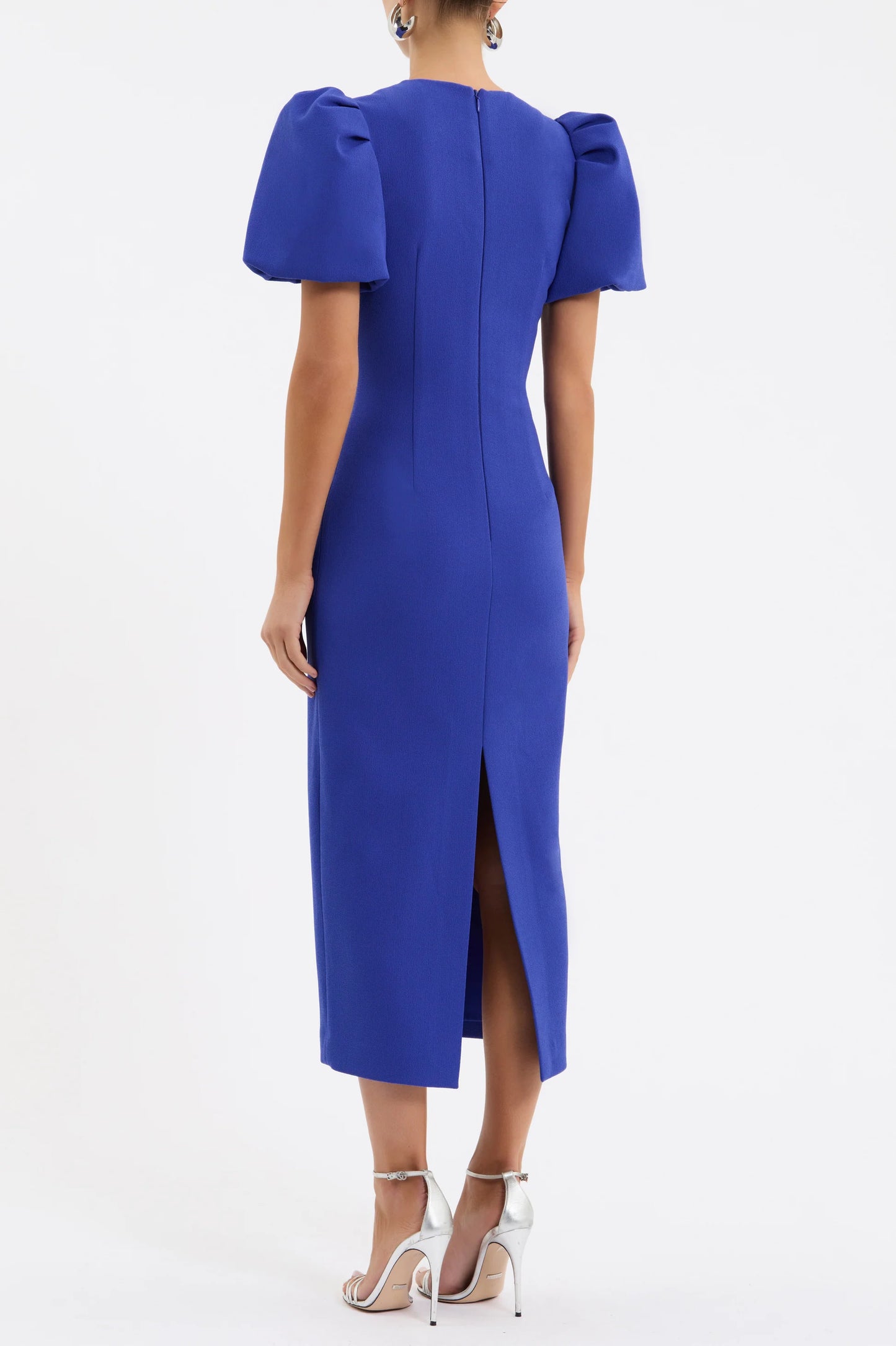 Rebecca Vallance - Evolet Puff Sleeve Midi Dress