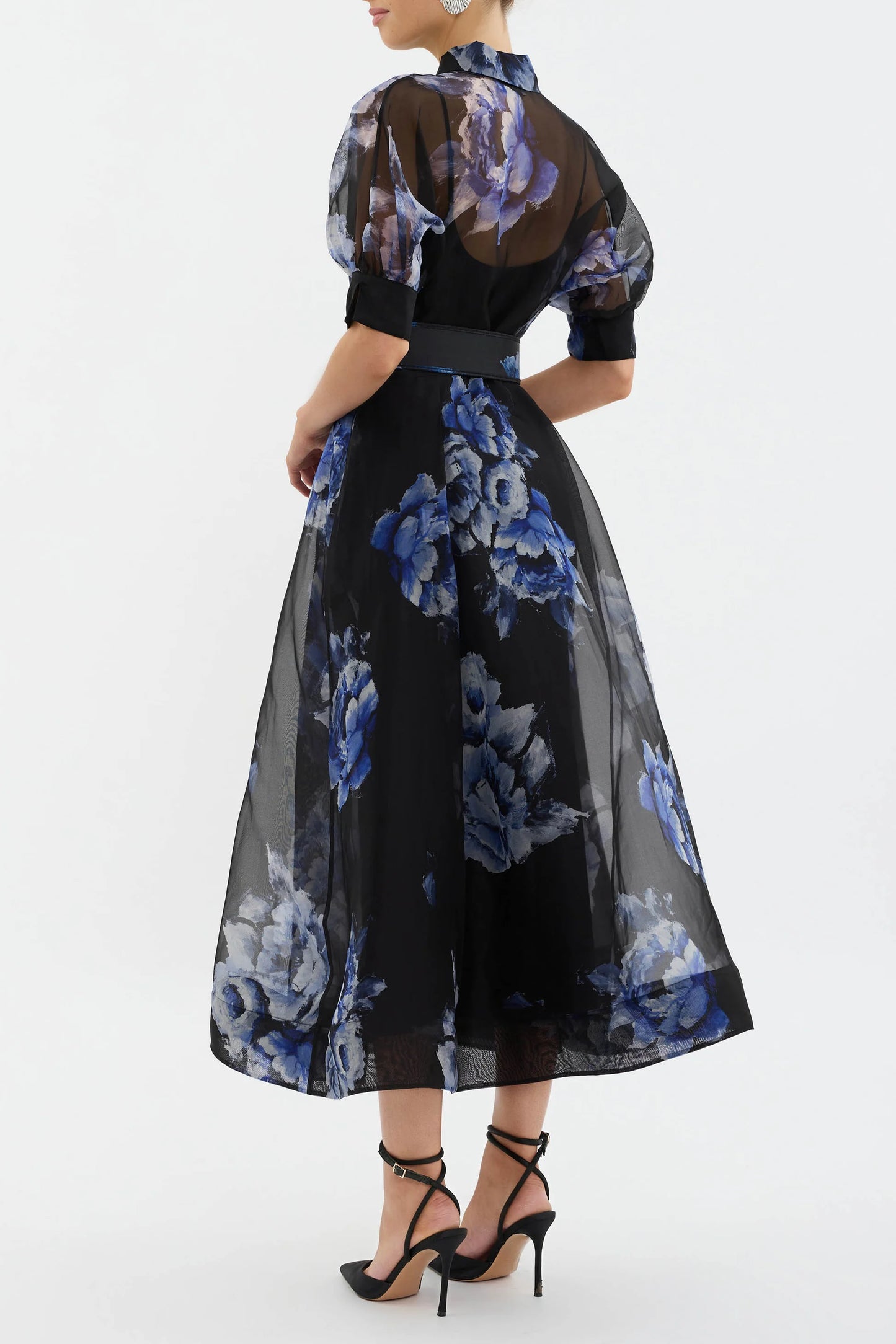 Rebecca Vallance - Florentine Button Midi Dress