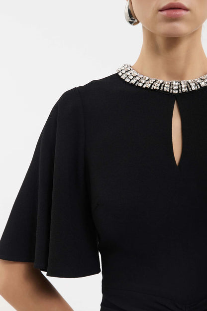 Rebecca Vallance - Noemie Midi Dress Black