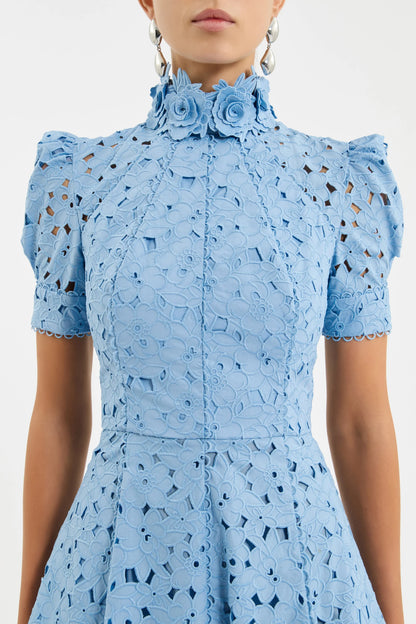 Rebecca Vallance - Kitsu Short Sleeve Midi Dress