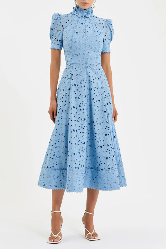 Rebecca Vallance - Kitsu Short Sleeve Midi Dress