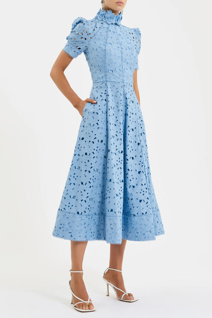 Rebecca Vallance - Kitsu Short Sleeve Midi Dress