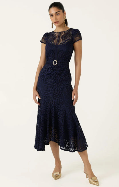 Sacha Drake - Affair Of Honour Dress - Navy