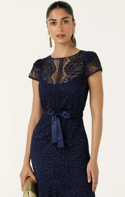 Sacha Drake - Affair Of Honour Dress - Navy