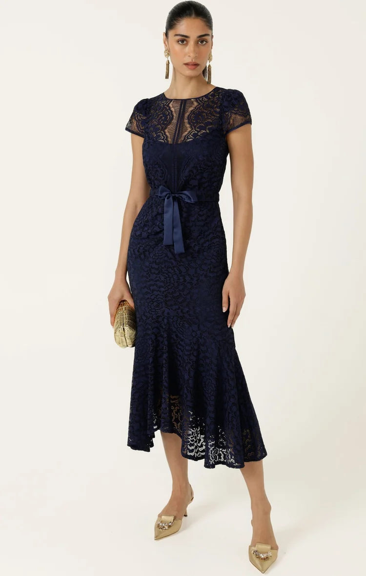 Sacha Drake - Affair Of Honour Dress - Navy