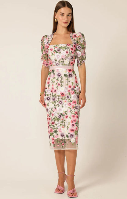 Sacha Drake - Alyssium Midi Dress Floral
