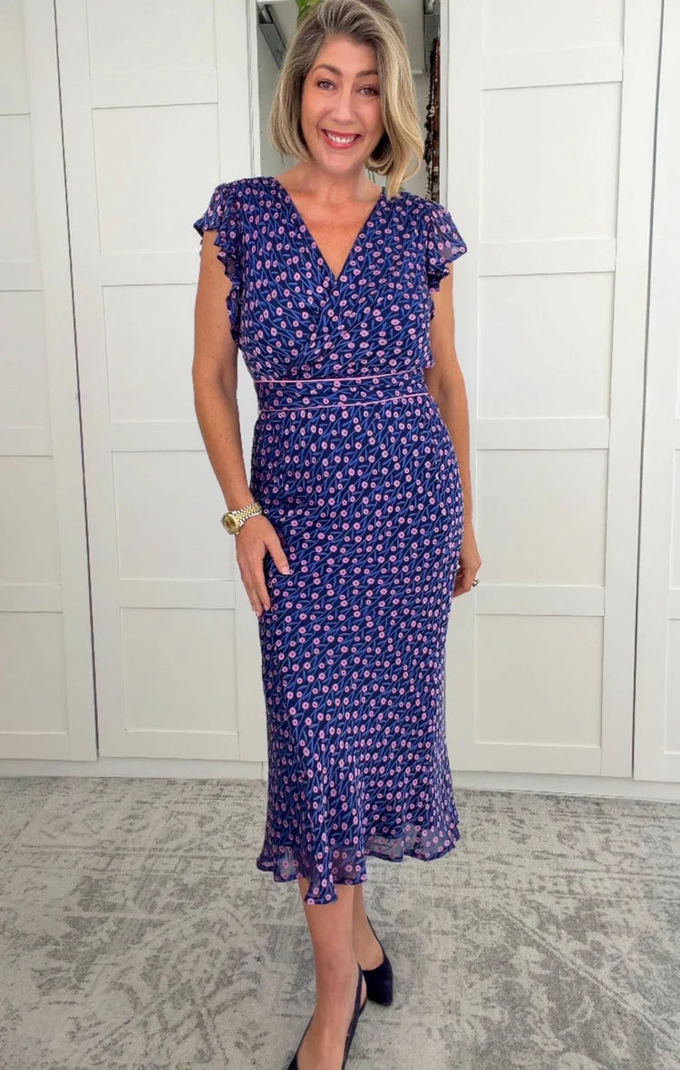 Sacha Drake - Fleur De Lys Midi Dress