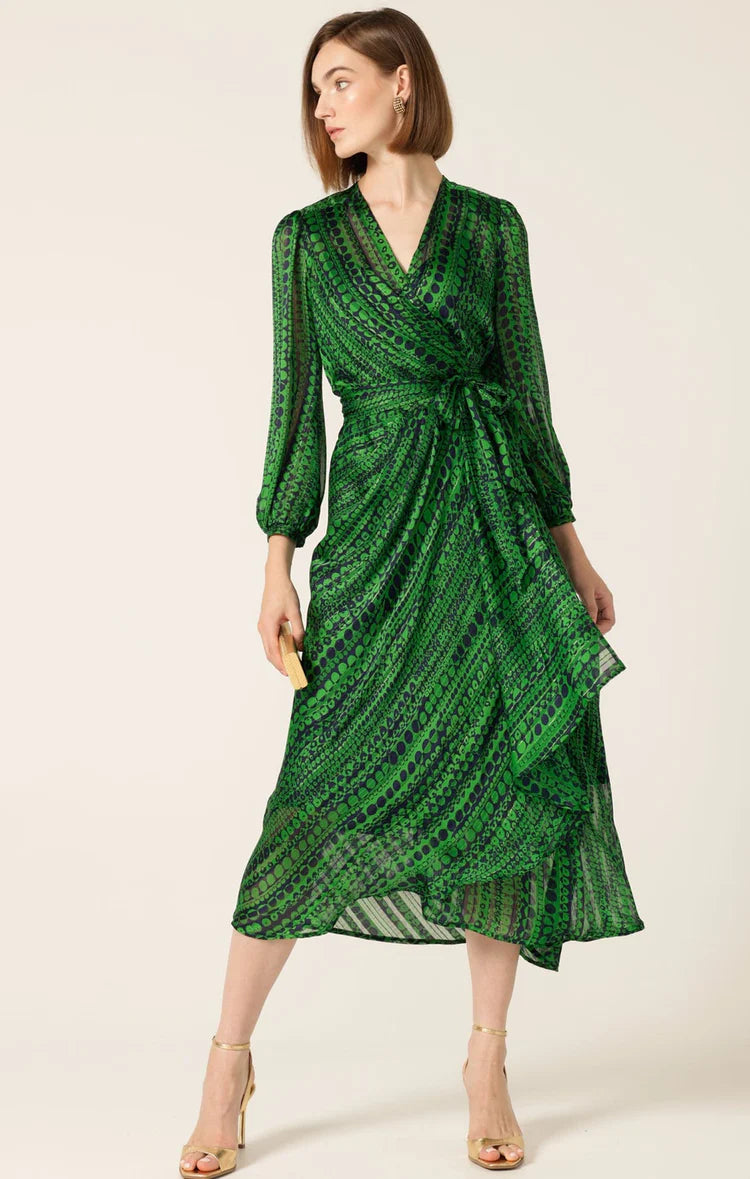 Sacha Drake - Savoir Midi Wrap Dress