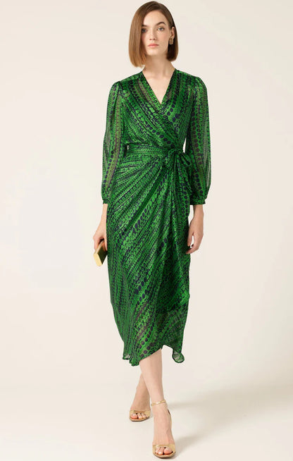 Sacha Drake - Savoir Midi Wrap Dress