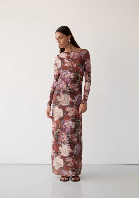Ministry of Style - Giselle Mesh Maxi Dress