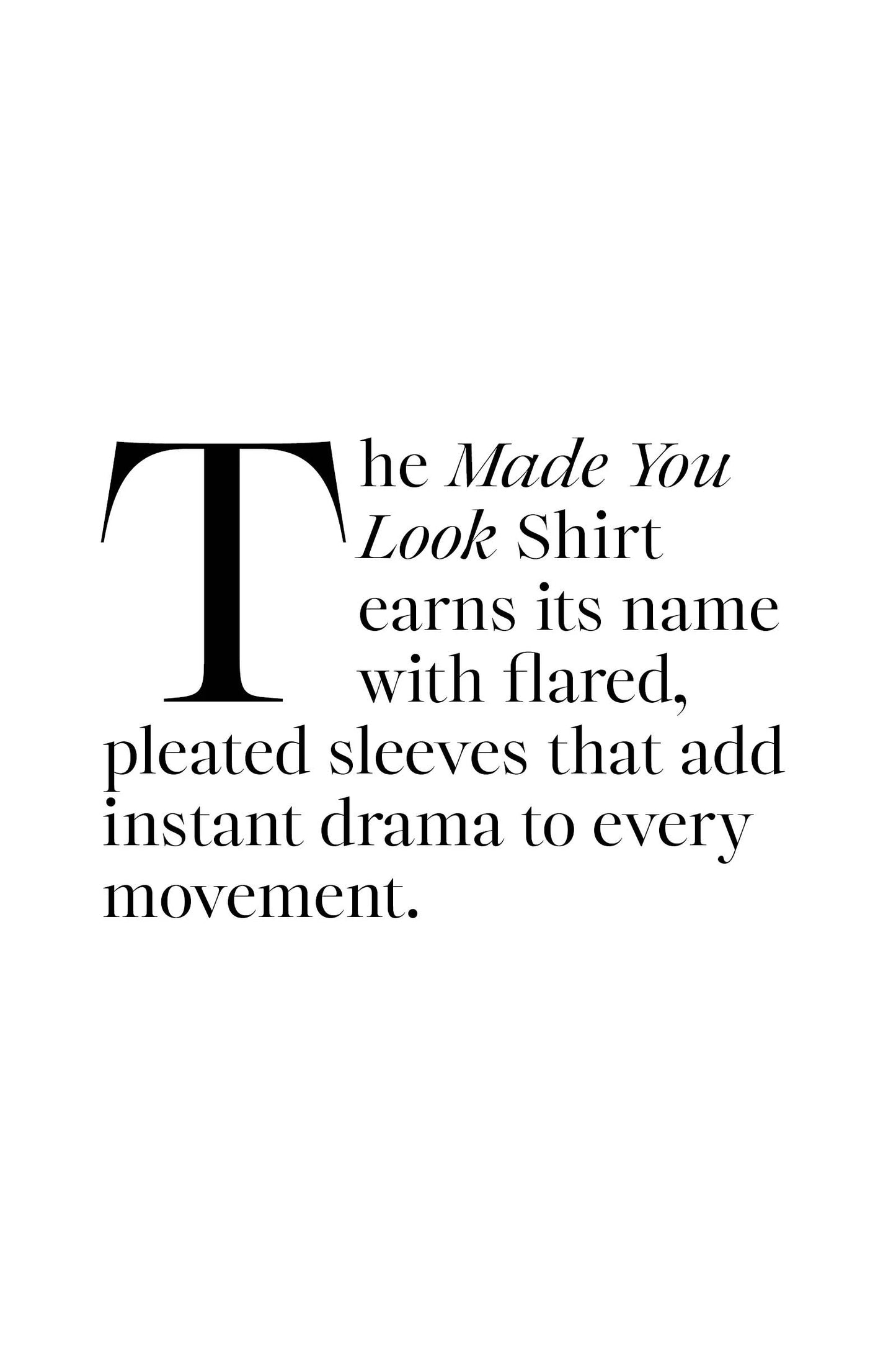 Curate - MADE YOU LOOK Shirt