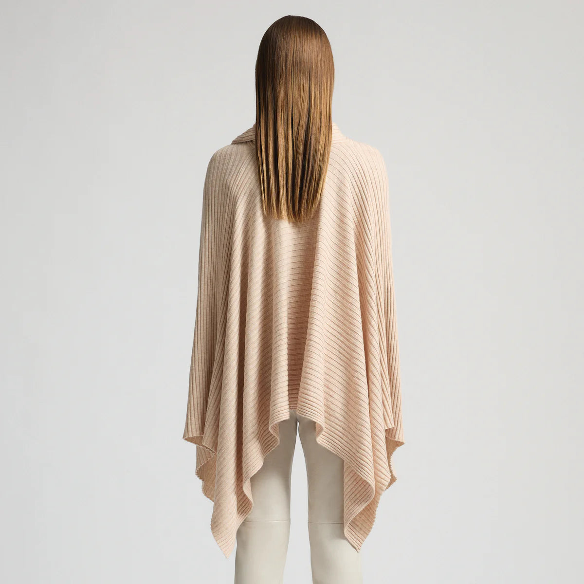 Raw By Raw - Molly Ribbed Knit Wrap - Crème Brûlée