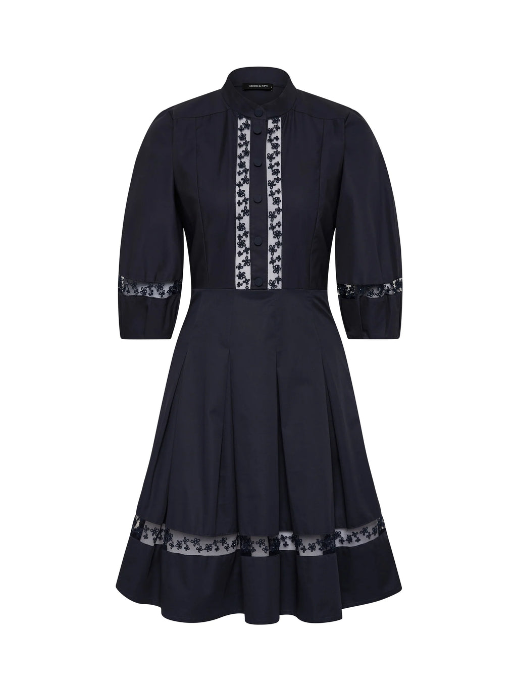 Moss & Spy - Olivia Short Dress Navy