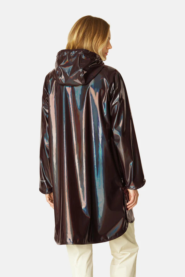 Isle Jacobsen - Long Raincoat - Ganache