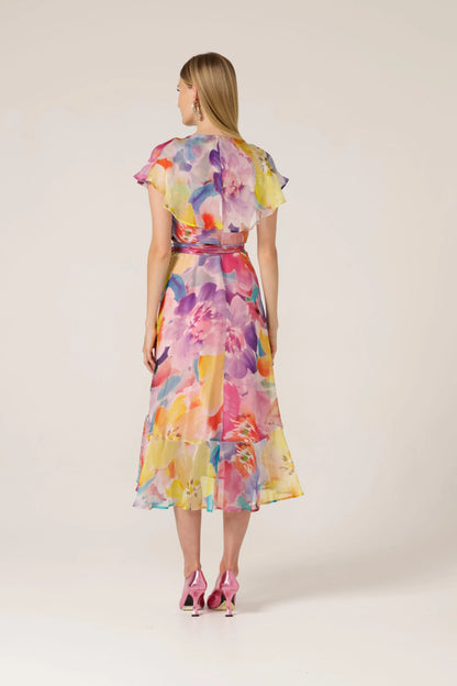 Sacha Drake - Pajaritos Wrap Dress